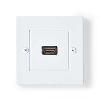 HDMI™ vægkontakt 1x HDMI™ hun 4K@60Hz HDMI™ Output - Nedis
