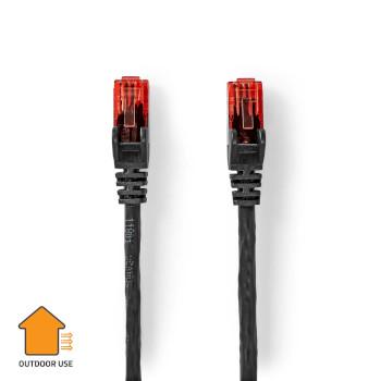 CAT6 Netværkskabel RJ45 Male RJ45 Male U/UTP 20,0 m Udendørs - Nedis