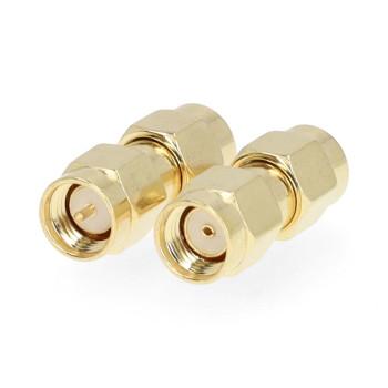 SMA-adapter SMA Han Omvendet Polaritet SMA Han Forgyldt 50 Ohm - Nedis