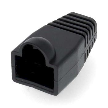 Trækbelastningsbeskyttelse RJ45 PVC Sort Æske 10 Stk - Nedis