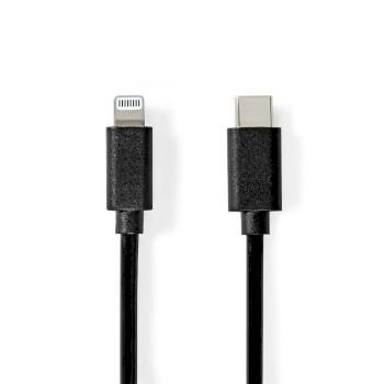 Lightning Kabel USB 2.0 Apple Lightning 8-Pins USB-C™ Male 480 - Nedis
