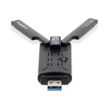 Netværksdongle Wi-Fi AX5400 2,4/5/6 GHz (Triple Band) USB3.0 - Nedis