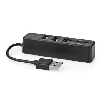 USB-hub 1x USB-A 3x USB A Hun 5-ports port(er) USB 2.0 USB - Nedis