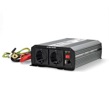 Inverter Modificeret Sinus Inputspænding: 12 V DC Enhed - Nedis