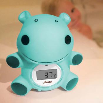 Badetermometer og værelsestermometer flodhest - Alecto