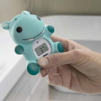 Badetermometer og værelsestermometer flodhest - Alecto