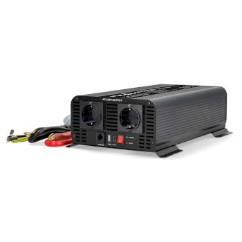Inverter Ren Sinus Indgangsspænding: 12 V DC Enhedens strømoutput: - Nedis