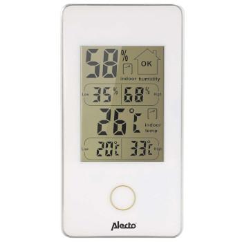 Digital indendørs termometer hvid - Alecto