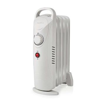 Mobil Olieradiator 500 W 5 Finner Justerbar termostat 1 - Nedis