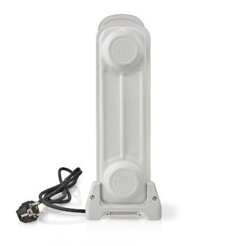 Mobil Olieradiator 500 W 5 Finner Justerbar termostat 1 - Nedis