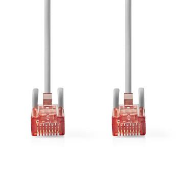 CAT6 Netværkskabel RJ45 Han RJ45 Han U/UTP 1,00 m Rund PVC - Nedis
