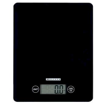 Elektronisk køkkenvægt 5 kg Sort - MELISSA