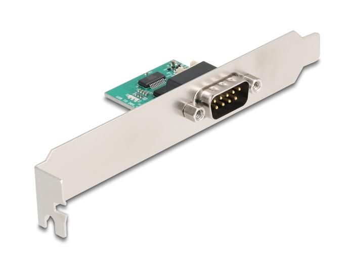 Delock USB-til-RS-232-konverter FTDI FT231XS USB 2.0 Stiftliste til D-SUB