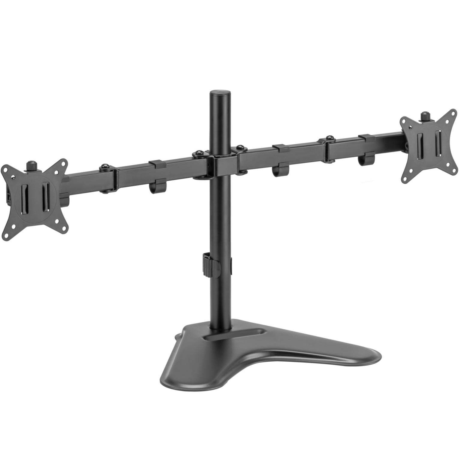 Monitorbeslag - 2 skærme - Allteq - Monitorarm