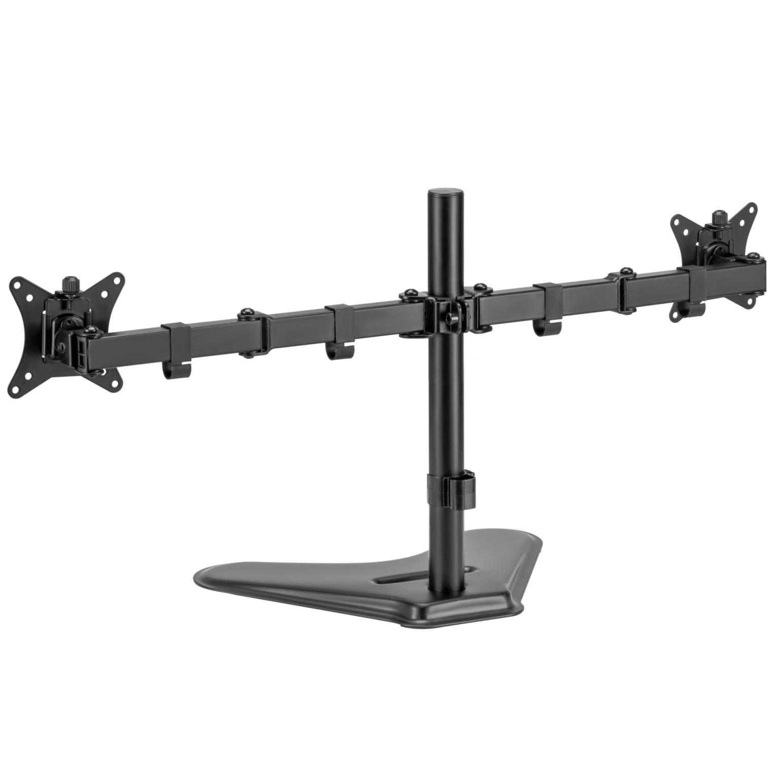 Monitorbeslag - 2 skærme - Allteq - Monitorarm