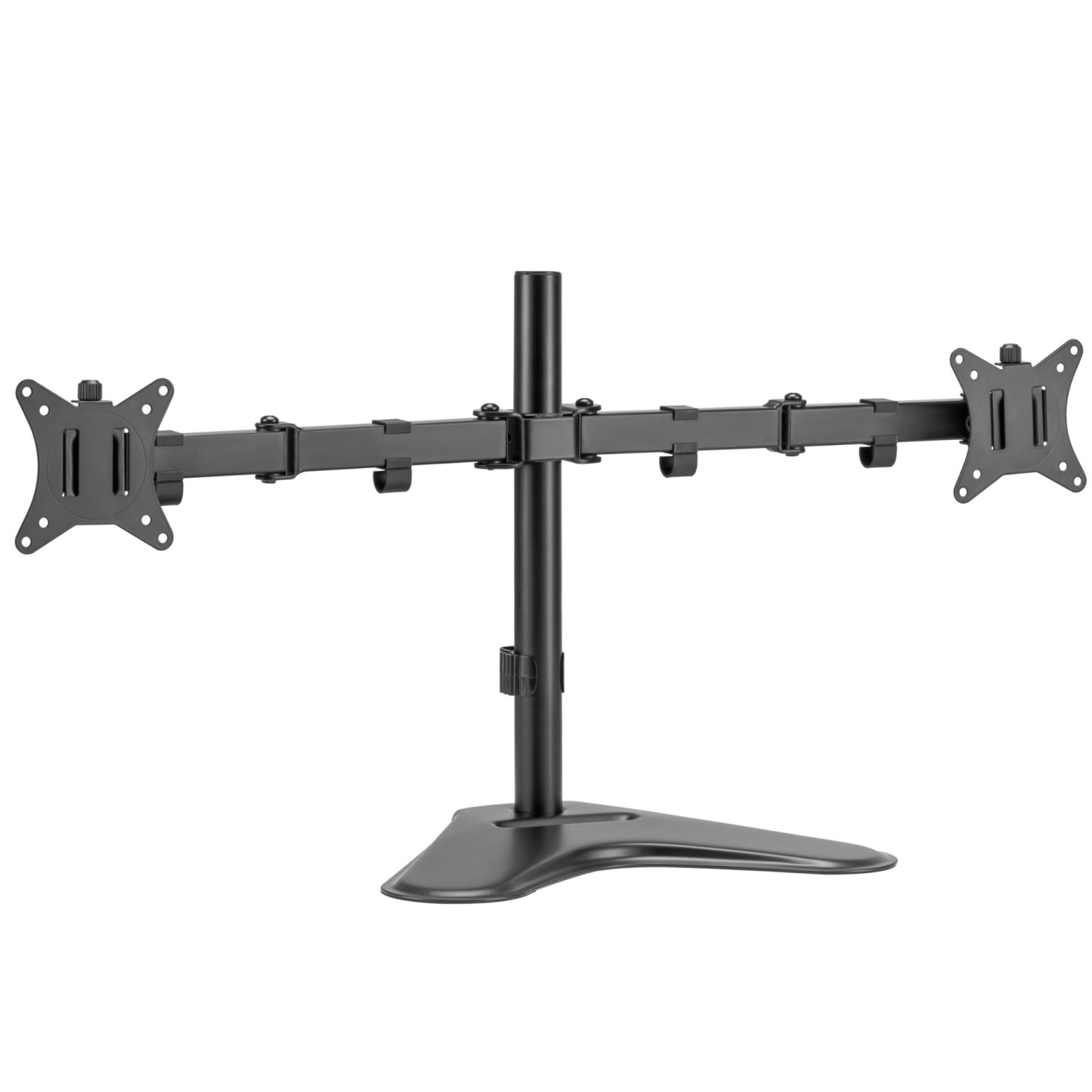 Monitorbeslag - 2 skærme - Allteq - Monitorarm