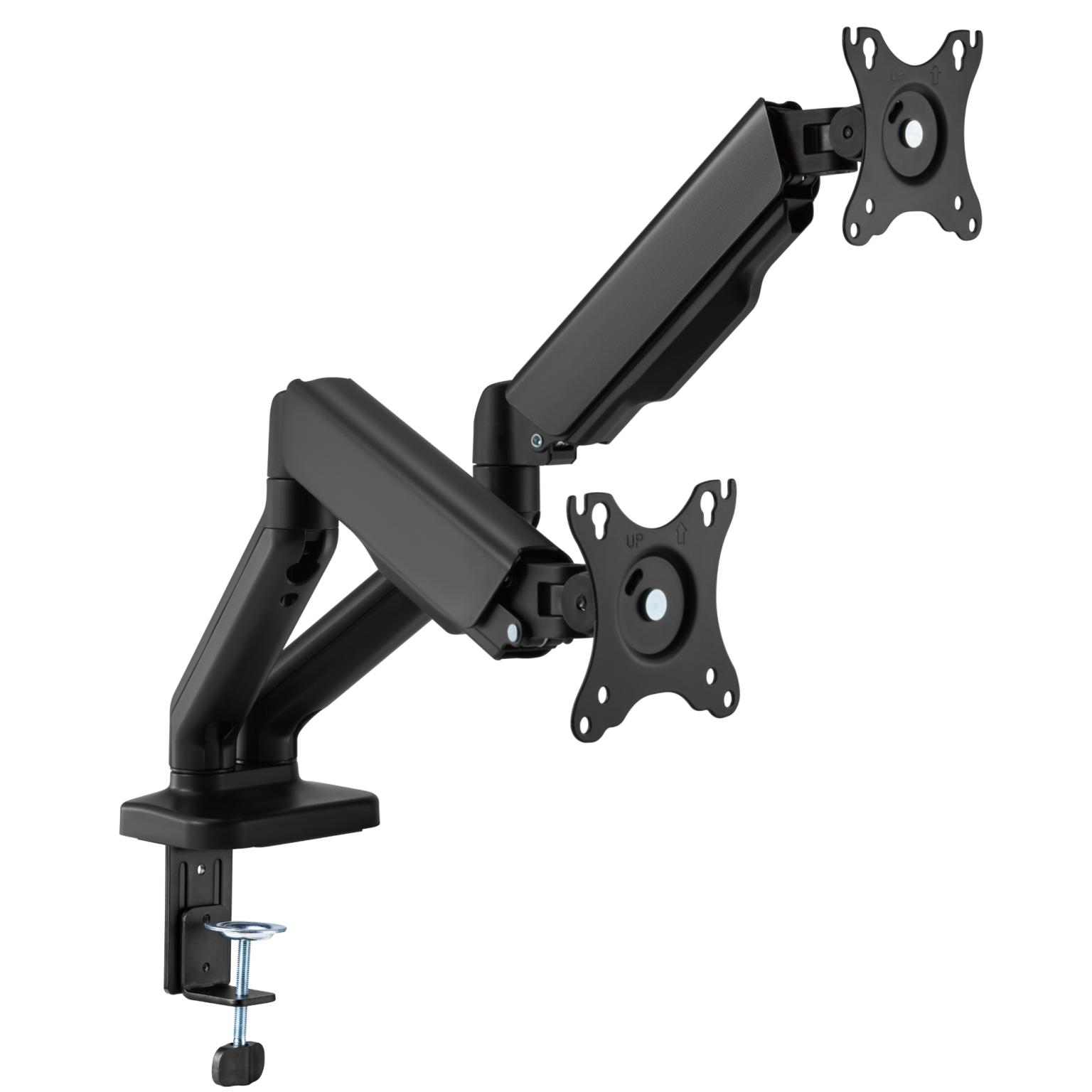 Monitorbeslag - 2 skærme - Allteq - Monitorarm