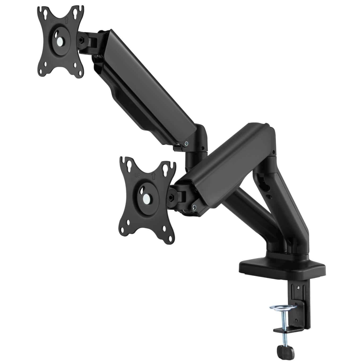 Monitorbeslag - 2 skærme - Allteq - Monitorarm
