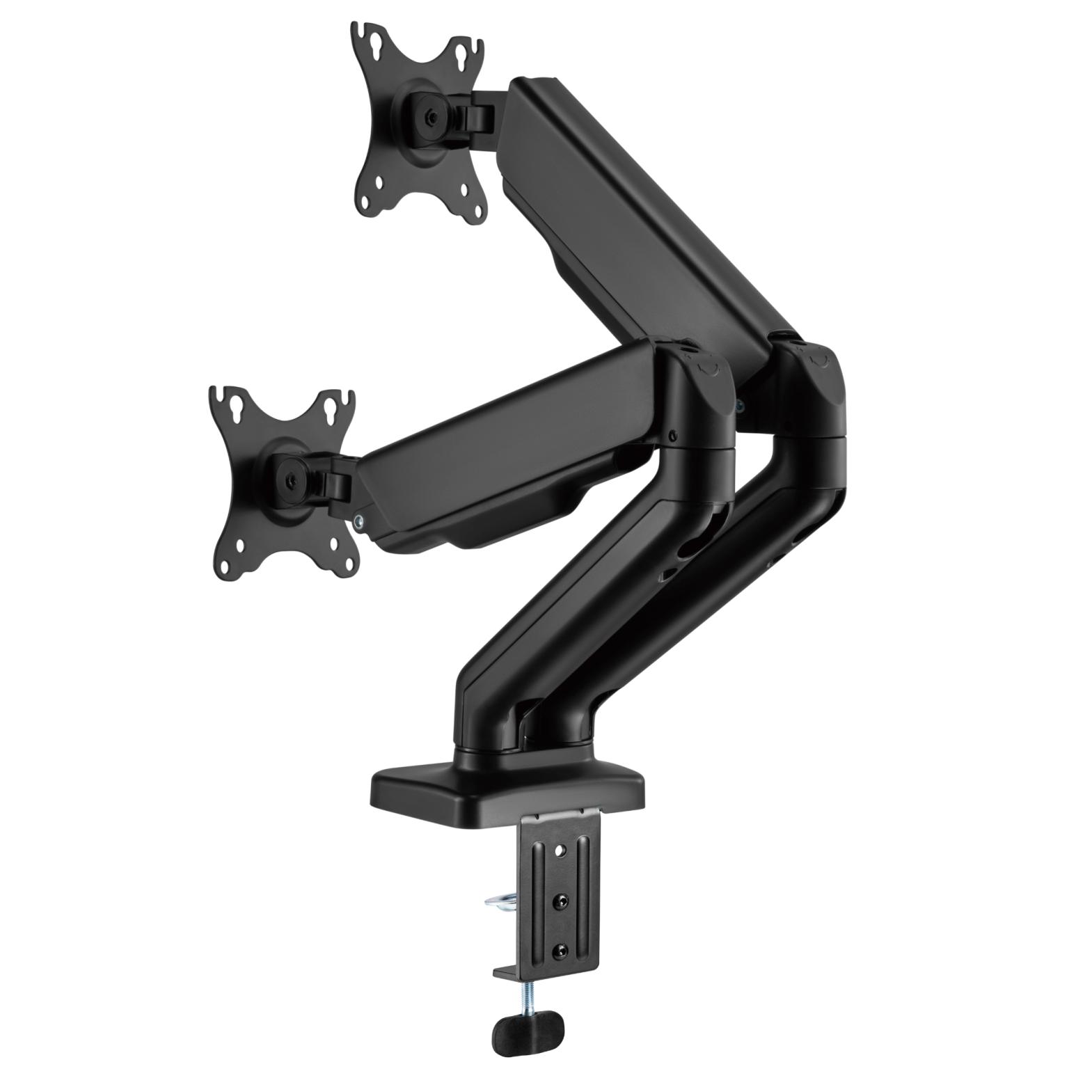 Monitorbeslag - 2 skærme - Allteq - Monitorarm