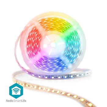 SmartLife LED Strip Wi-Fi Koldt Hvidt / RGB / Varmt Hvidt SMD 5.00 m - Nedis