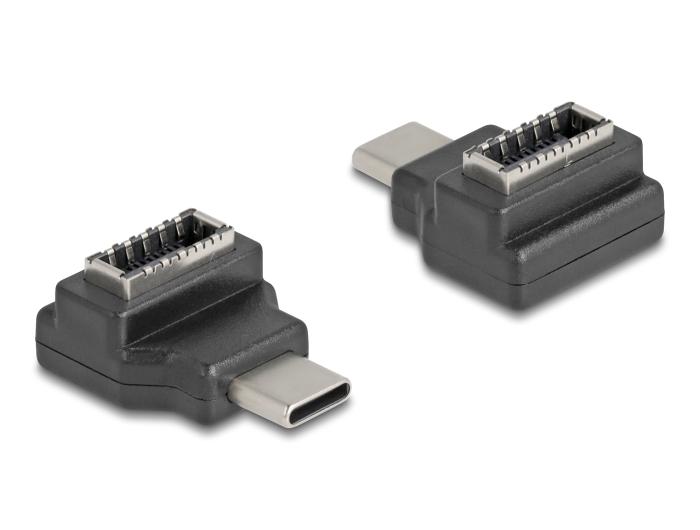 Delock Adapter USB 10 Gbps USB Type-C™ Stik til Type-E Key A Stikkontakt