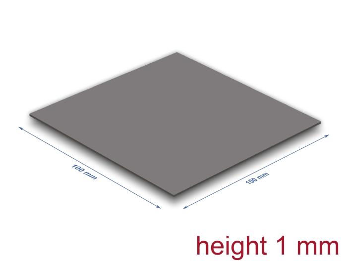 Delock Varmeledningspude 100 x 100 x 1 mm til M.2 Moduler 3,2 W/mK - Low Oil B