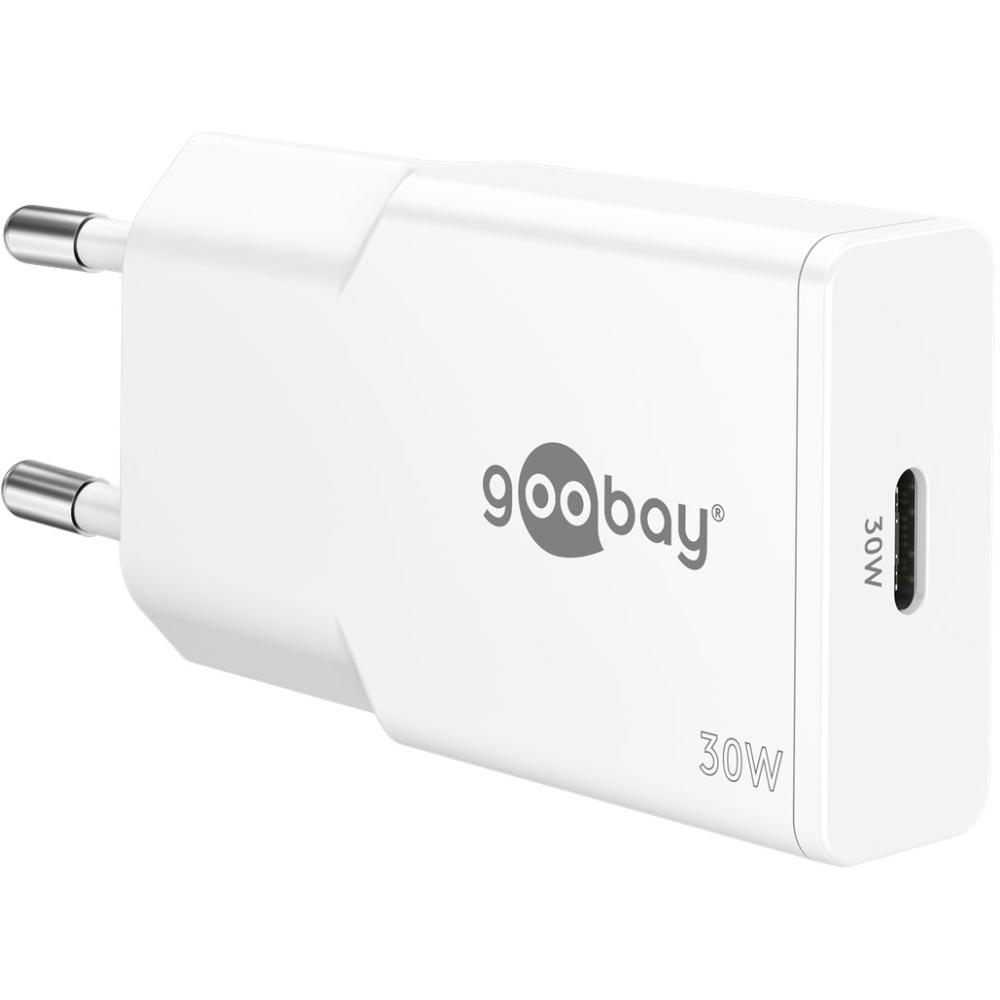 USB-C™ PD GaN hurtiglader Slim (30 W) hvid