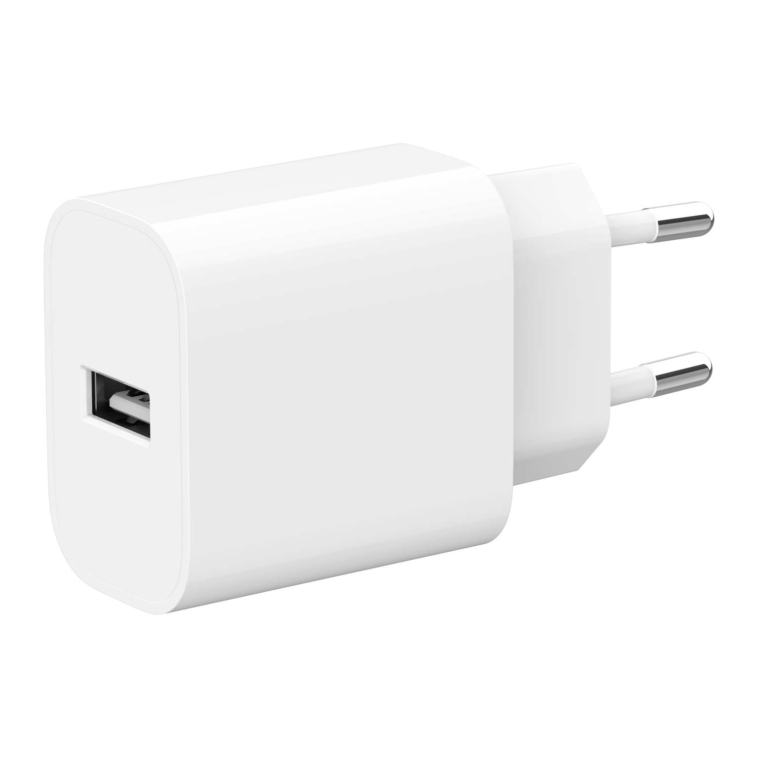 USB-lader 1xA 2.4A hvid