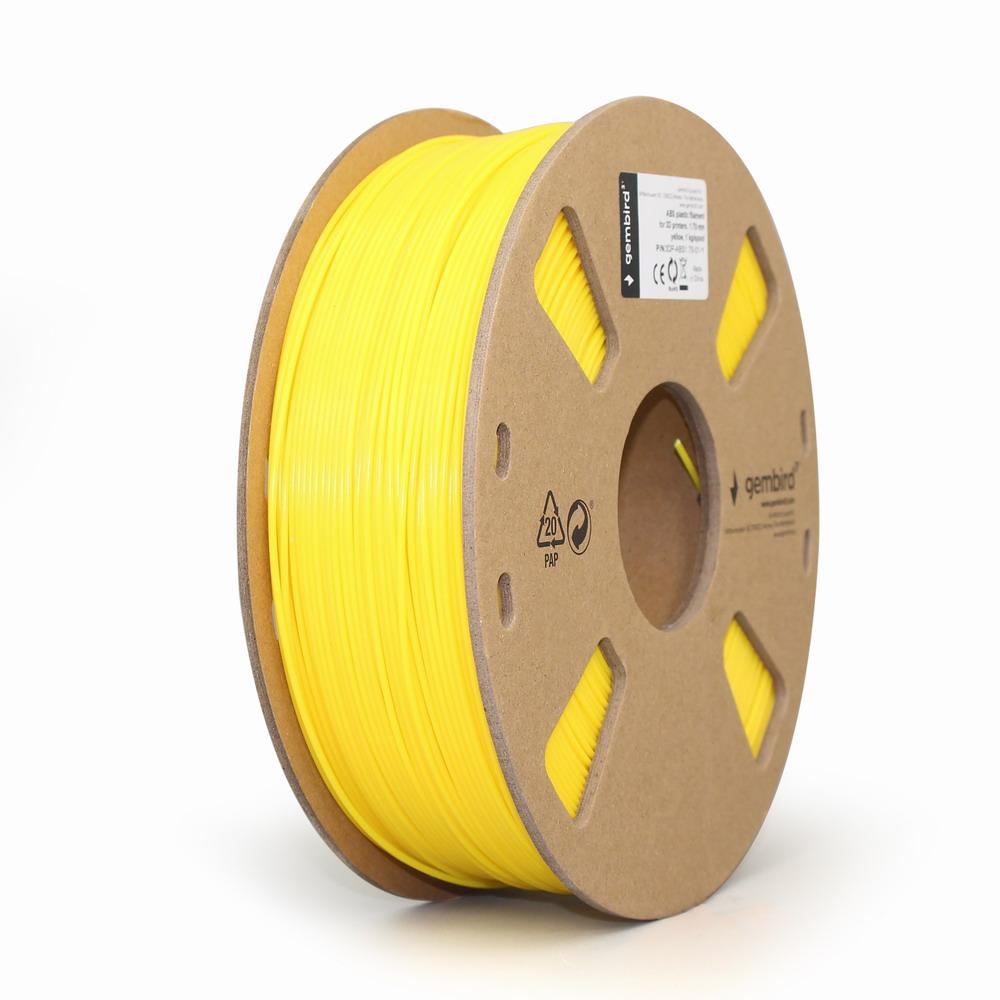 Højhastigheds ABS Filament, Gul, 1.75 mm, 1 kg