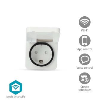 SmartLife Smart Stikstik Wi-Fi IP44 3680 W Jordforbundet stikstik -25 - Nedis