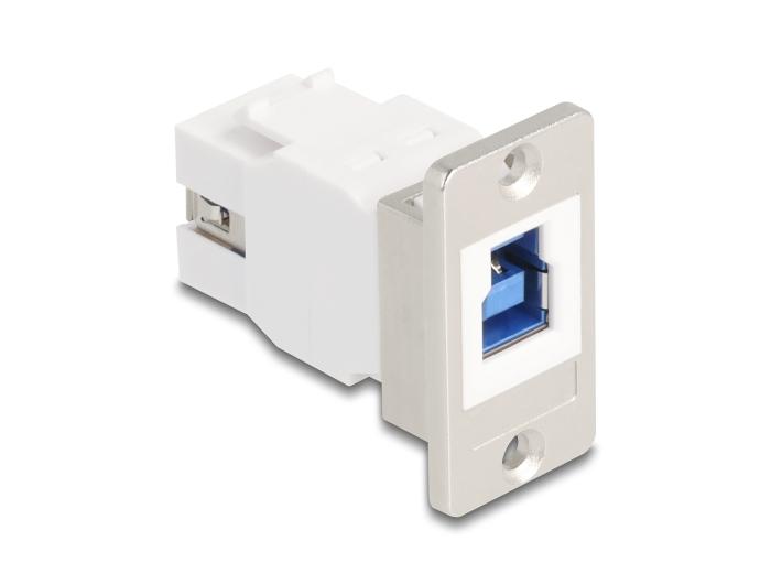Delock Panel Mount USB 5 Gbps Type-B stik til USB Type-A stik konisk