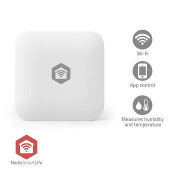 SmartLife Klimasensor Zigbee 3.0 Batteridrevet Android™ / IOS - Nedis