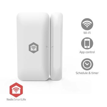 SmartLife Smart Dør/Vindue Sensor Zigbee 3.0 Batteridrevet - Nedis