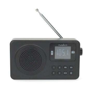 FM-Radio Bærbar Model FM Batteridrevet / USB-drevet Digital 2 - Nedis
