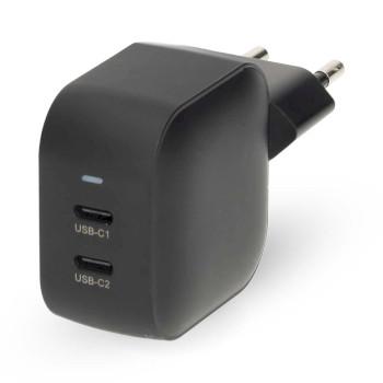 Oplader 45 W GaN PD3.0 Hurtig opladningsfunktion 2,25 / 3,0 A Outputs: - Nedis