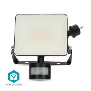 Smartlife Udendørslampe Bevægelsessensor 1620 lm Wi-Fi 20 W Varmt til - Nedis