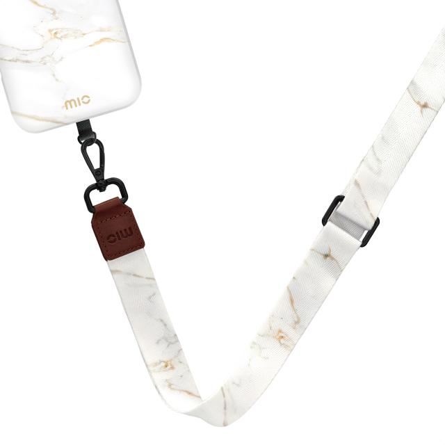 MIO Lanyard White Marble - MIO by Mobilize