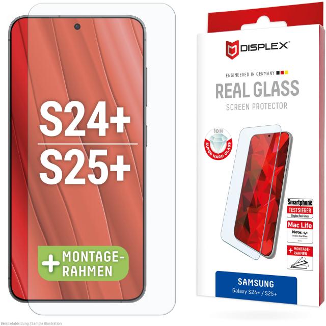 DISPLEX Real Glass Samsung Galaxy S24+/S25+ - Displex