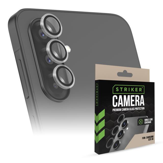 Striker Single Lens Glass Camera Protector - Transparent - Samsung Galaxy - Striker