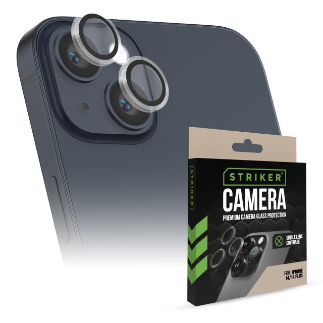 Striker Single Lens Glass Camera Protector - Transparent - Apple iPhone