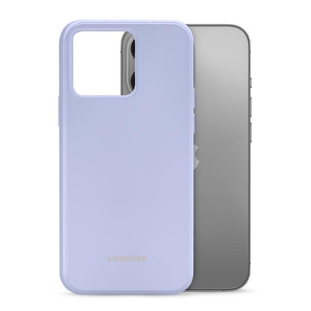Mobilize Rubber Gelly Case Apple iPhone 13 Pro Pastel Purple - Mobilize