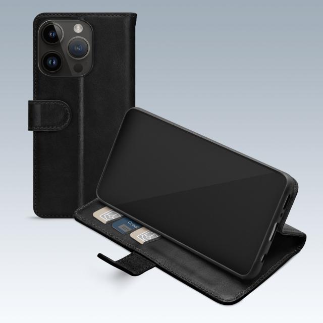 Mobilize Premium Gelly Wallet Book Case Apple iPhone 14 Pro Black - Mobilize