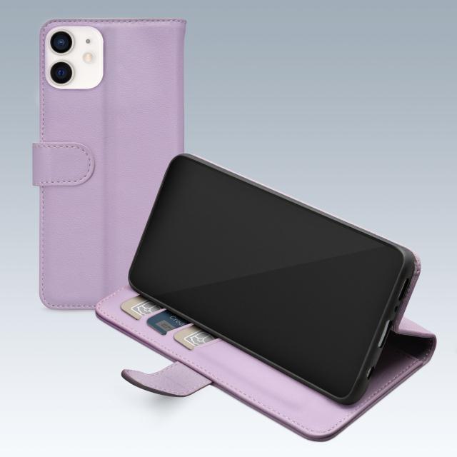 Mobilize Premium Gelly Wallet Book Case Apple iPhone 12/12 Pro Purple - Mobilize