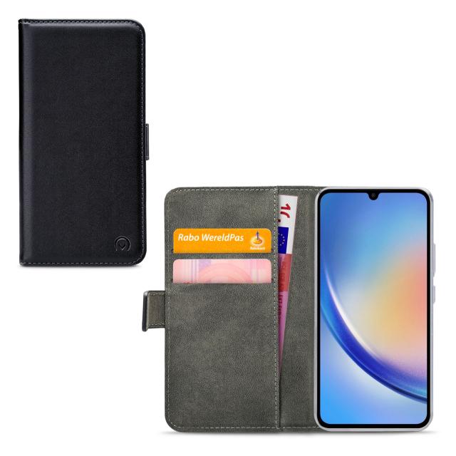 Mobilize Classic Gelly Wallet Book Case Samsung Galaxy A34 5G Black - Mobilize