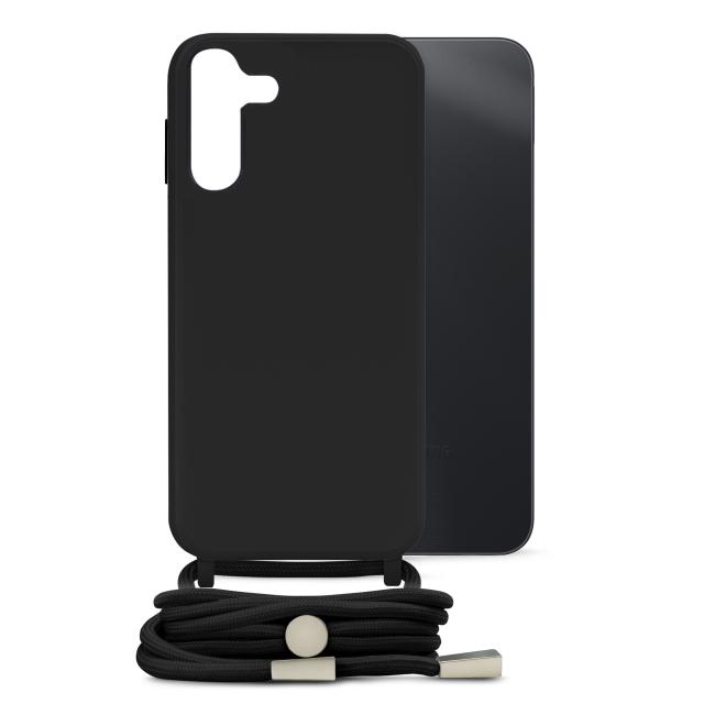 Mobilize Lanyard Gelly Case for Samsung Galaxy A14 5G Black - Mobilize