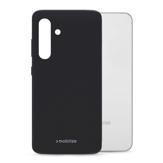 Mobilize Rubber Gelly Case Samsung Galaxy S24 5G/S25 5G Matt Black - Mobilize