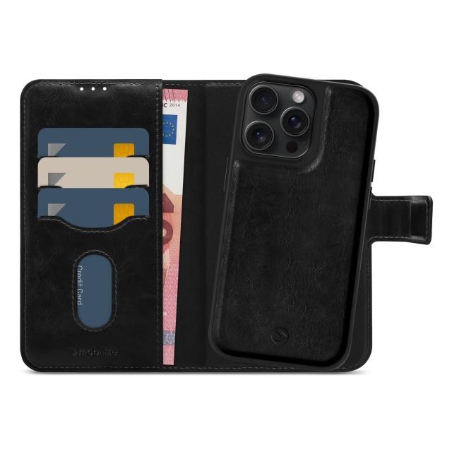 Mobilize 2in1 Magsafe Compatible Gelly Wallet Case Apple iPhone 15 Pro Max - Mobilize