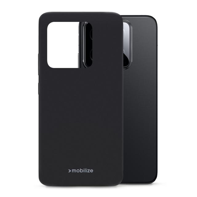 Mobilize Rubber Gelly Case Xiaomi 14 Matt Black - Mobilize