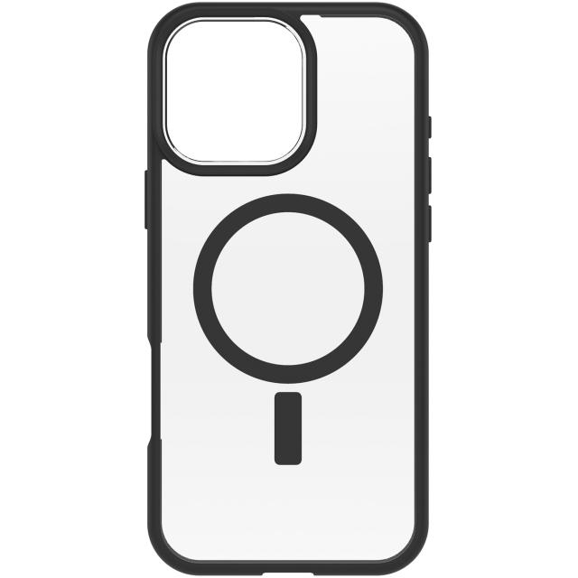 OtterBox React MagSafe Series Apple iPhone 16 Pro Max Clear/Black - OtterBox