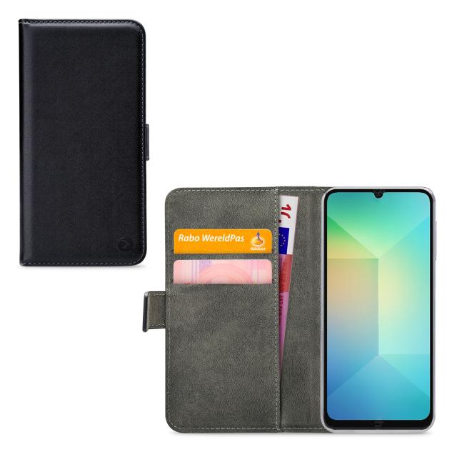 Mobilize Classic Gelly Wallet Book Case Samsung Galaxy A06 4G Black - Mobilize
